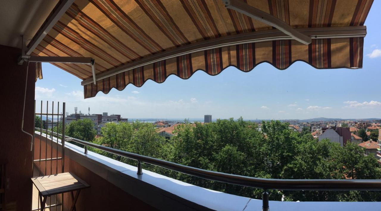 Luxury Panoramic Seaside Apartment Burgas Esterno foto